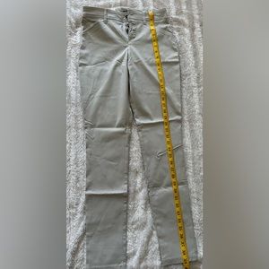 NWT INC pants, tan and stretchy. Skinny leg mid rise.